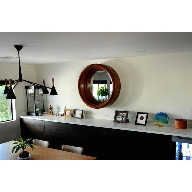 Ralph Lauren “Aran Isles” Oversized Round Mirror For Sale - Image 14 of 15