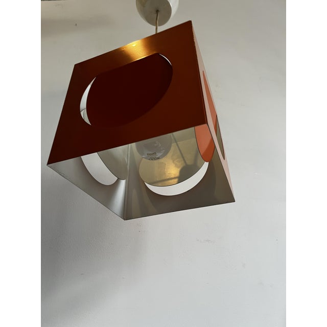 Cube Pendant Lamp by Shogo Suzuki, 1960s For Sale - Image 11 of 13