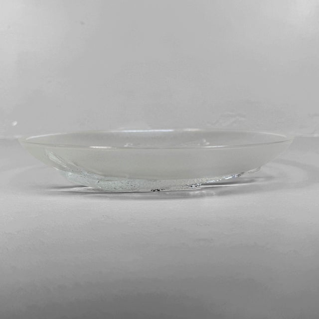 Glass Koi Bowl attributed to Ace Glass Tokyo, Japan, 1970 For Sale - Image 11 of 11