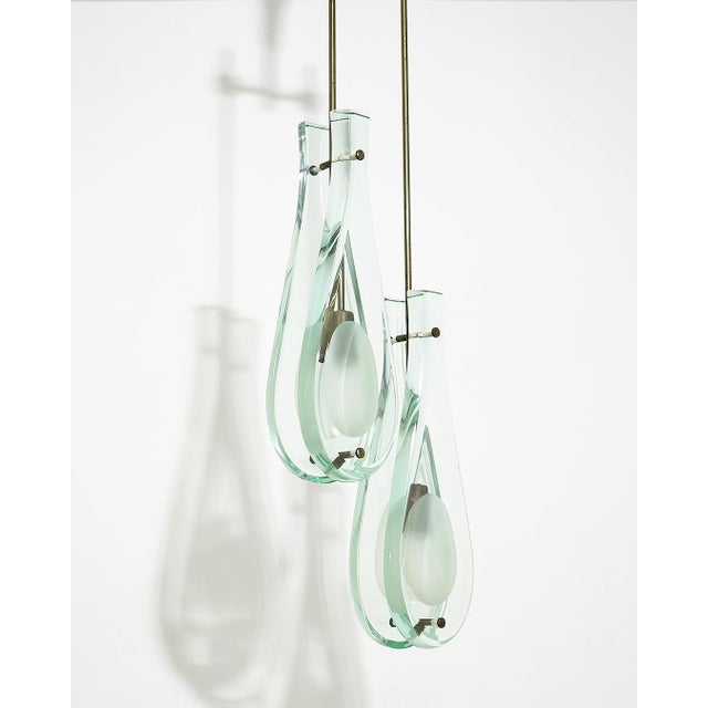 Model 2259/2 Pendant Lamp by Max Ingrand for Fontana Arte, 1960s For Sale - Image 12 of 18
