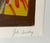 John Hultberg, 1970s Bay Area Figurative Abstract Lithograph Serigraph Greenhouse John Hultberg, 1978 For Sale - Image 13 of 16