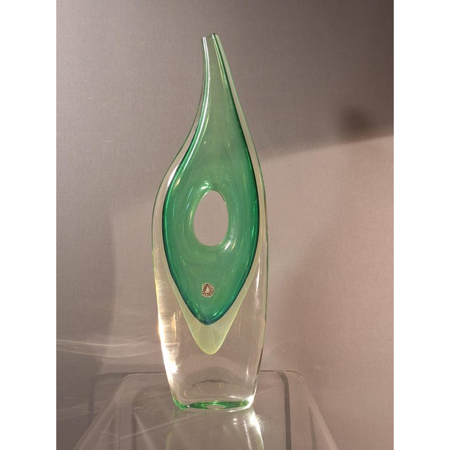 Very Large Murano Vase from Mazzega, 1960s For Sale - Image 3 of 8
