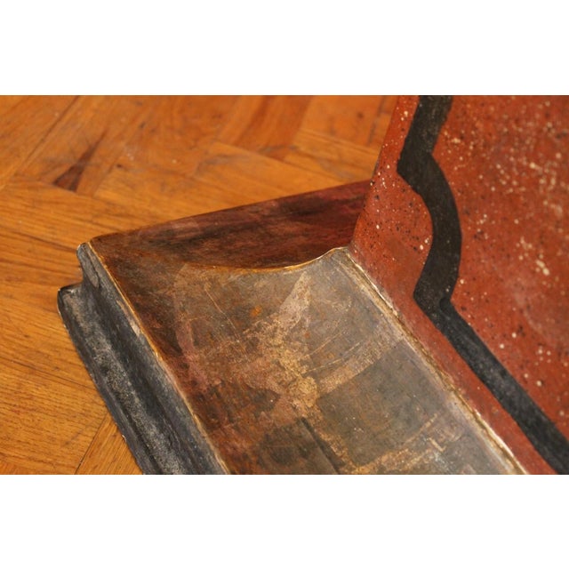 19th Century Italian Faux Marble Lacquer Architectural Pedestals or Columns, Set of 2 For Sale - Image 14 of 18