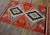 1930s Red Small Antique Tribal Geometric Native American Navajo Flat Weave Rug For Sale In New York - Image 6 of 12
