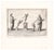 "Roman fresco with a scene of sacrifice to Mars" copper plate engraving after Morghen Filippo (c. 1730-1807). Combined...