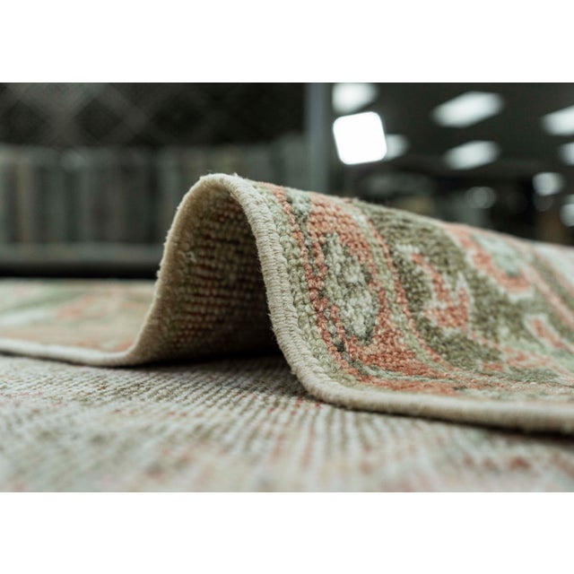 Textile Turkish Vintage Rug 5'1" x 10'11" #20654 For Sale - Image 7 of 8