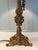 Vintage Carved Table Lamp With Decorative Beaded Detail & Shade For Sale In Nashville - Image 6 of 12