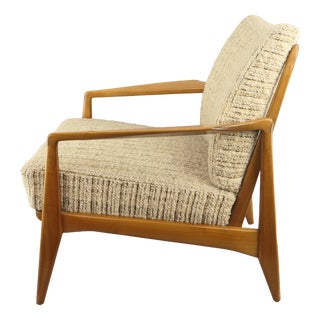 Mid-Century Scandinavian Style Oak Lounge Chairs, Germany, 1960s For Sale