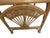 Wood 1980s Honeymoon Bamboo Oval Glass Top Honey Dinette Table Only For Sale - Image 7 of 12