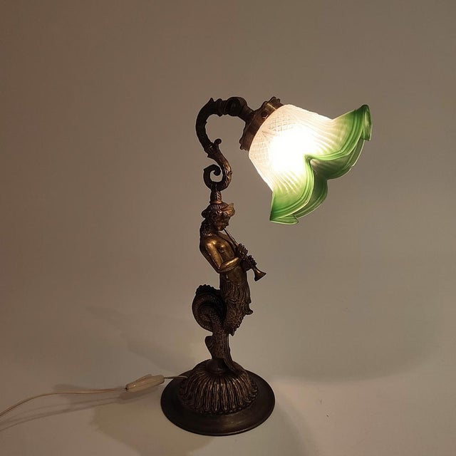 French Empire Style Table Lamp, 1920s For Sale - Image 9 of 14
