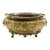 Circa 1860-80 Anglo-French Lobed Oval Brass Planter For Sale