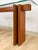 Vintage MCM Danish Teak Puzzle Console Table, Glass Top Mid Century, Entry Table, Danish Modern Sofa Table For Sale In Tampa - Image 6 of 17