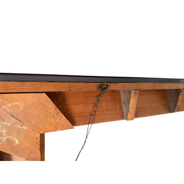 Wood Art Deco Large Macassar Ebony Picture Frame, 1930s For Sale - Image 7 of 9