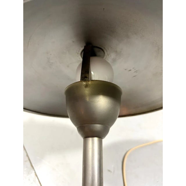 Chrome-Plated Desk Table Lamp, 1930s For Sale - Image 15 of 18