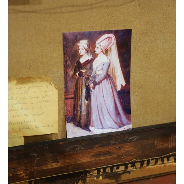 19th Century Edwin Hughes Signed Oil Painting “The Court Jester”, Dated 1875 For Sale - Image 15 of 15
