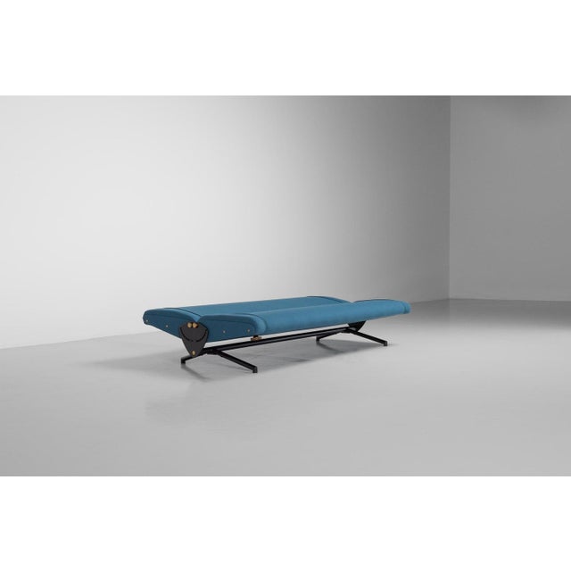 Blue D70 Daybed Sofa by Osvaldo Borsani for Tecno, 1954 For Sale - Image 8 of 18