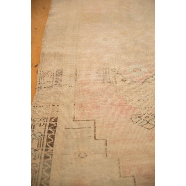 Vintage Distressed Oushak Rug Runner - 2'9" x 6'1" For Sale In New York - Image 6 of 8
