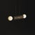 Navazi Medium Horizontal Lamp in Burnished Copper and Frosted Glass by Svitanok For Sale - Image 13 of 18
