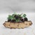 Jade Vintage Serpentine Jade Grape Bonsai Sculpture – Gemstone Fruit on Carved Base For Sale - Image 8 of 10