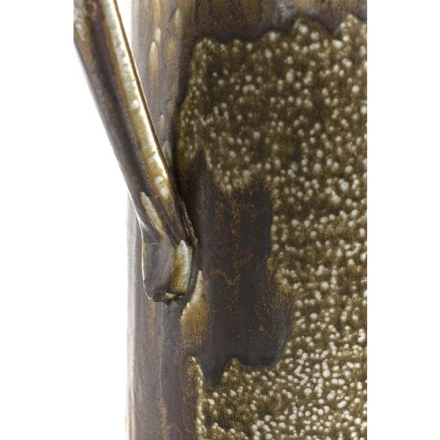 Vintage German Ceramic Vase For Sale - Image 5 of 7