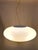 White Large Pendant Light in Murano Opaline Glass, 1990s For Sale - Image 8 of 17