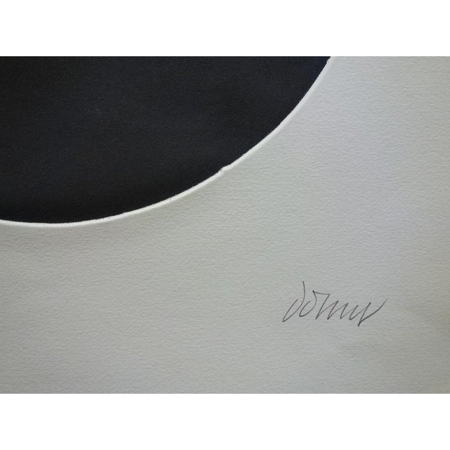 Bertrand Dorny, Annular Composition, Original Signed Aquatint For Sale - Image 4 of 5