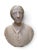 Unknown Artist, Bust of Pope Leo XIII, 19th Century, Alabaster on Later Porcelain Pedestal For Sale - Image 12 of 14