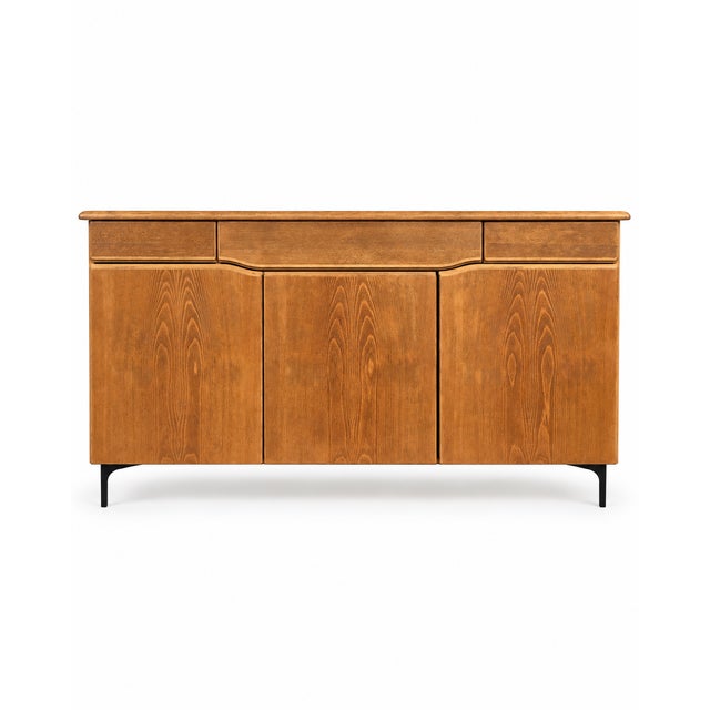 Scandinavian Danish Modern Sm303b Sideboard in Beech from Skovby For Sale - Image 15 of 15