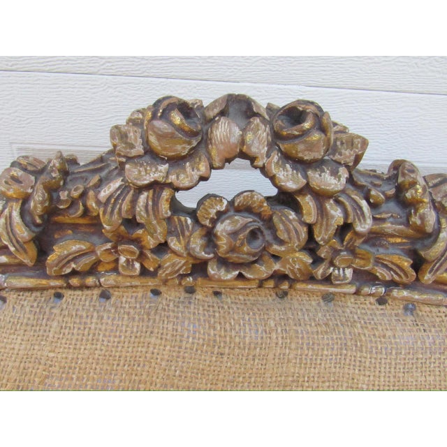 Pair of Antique French Louis XVI Style Giltwood Armchairs For Sale - Image 10 of 18