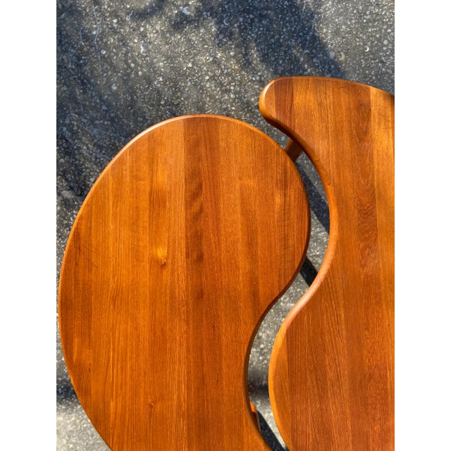 Danish Modern Yin Yang Teak Coffee Tables - a Pair For Sale - Image 4 of 9