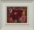 Ameryllis Study 1 - Miniature Abstract Floral Canvas Art by Contemporary Artist 2005 For Sale