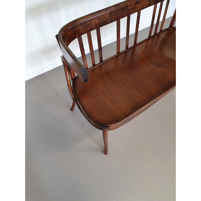 Vintage Bench in Wood For Sale - Image 5 of 16