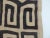 Tribal Vintage Natural and Black African Applique Kuba Textile For Sale - Image 3 of 6