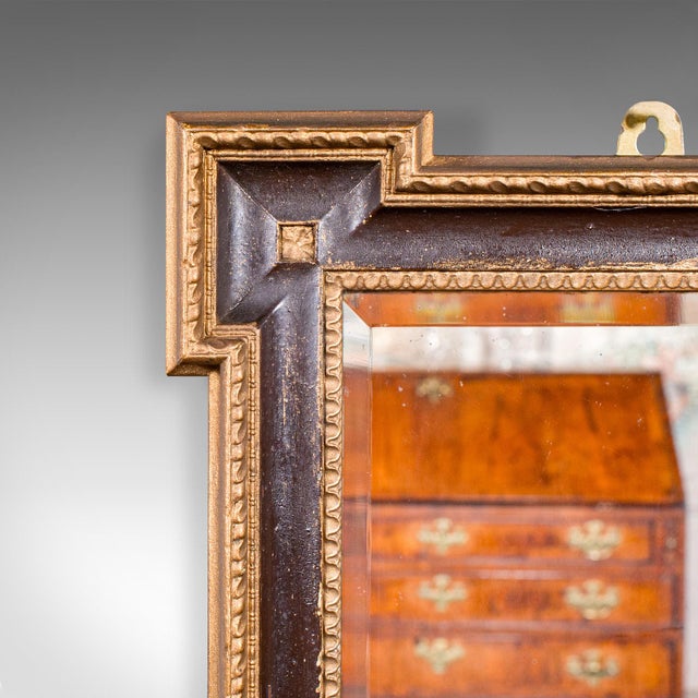 1870's Small Antique Vanity Mirror For Sale - Image 4 of 8