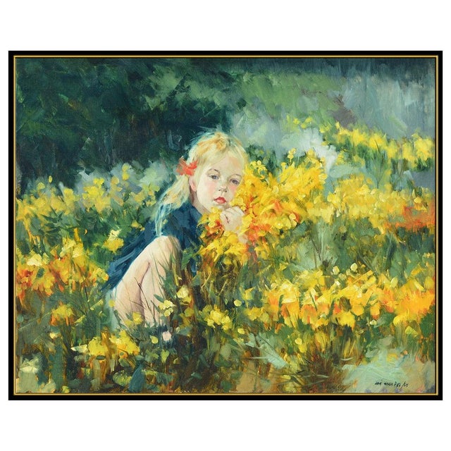 Contemporary Late 20th Century Golden Child, Louis Van Der Beesen For Sale - Image 3 of 5