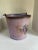 Farmhouse Vintage Farmhouse Bucket With Flower Decal For Sale - Image 3 of 9