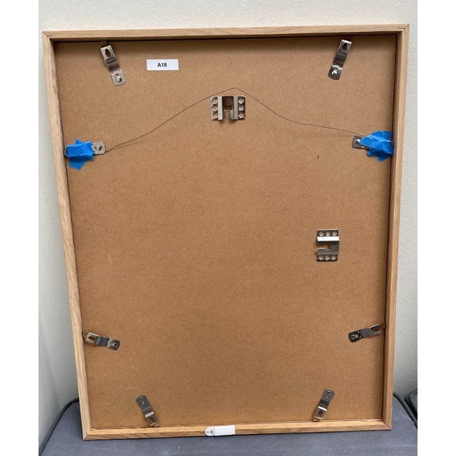 Paper Svetlana Bogatcheva Contemporary Neutral Framed Abstract Collage For Sale - Image 7 of 8