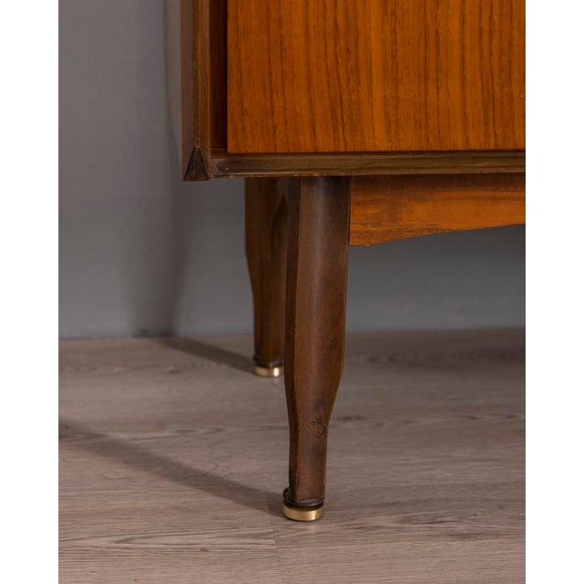 Vintage 1970s Teak Wood Sideboard Design by Barovero, 1960s For Sale - Image 11 of 18