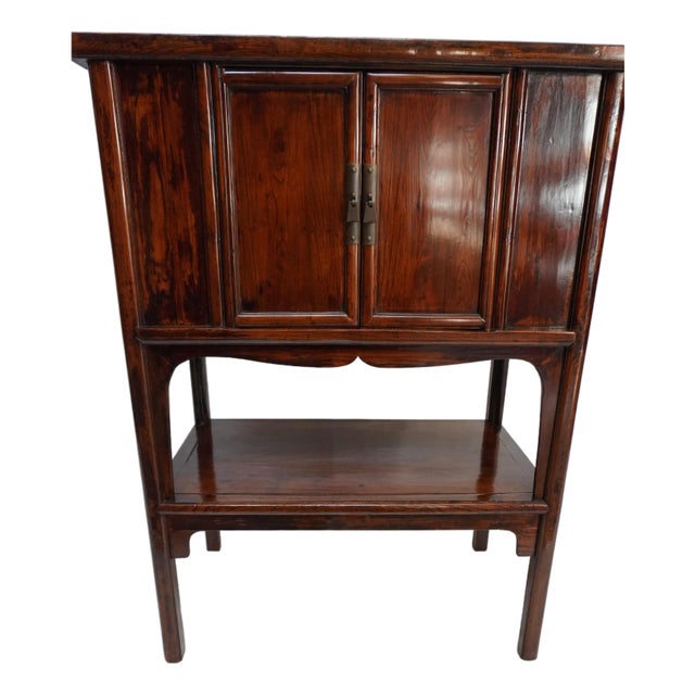 Antique 19th Century Cypress Cabinet For Sale