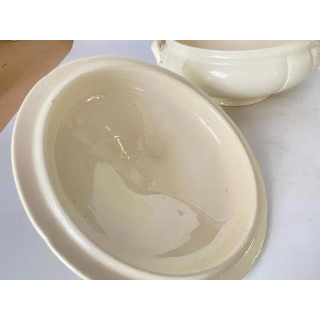 Ironstone Bowl or Vide Poche, France, 19th Century For Sale - Image 6 of 9