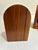 Wood Midcentury Wooden Rotating Globe Bookends—A Pair For Sale - Image 7 of 9