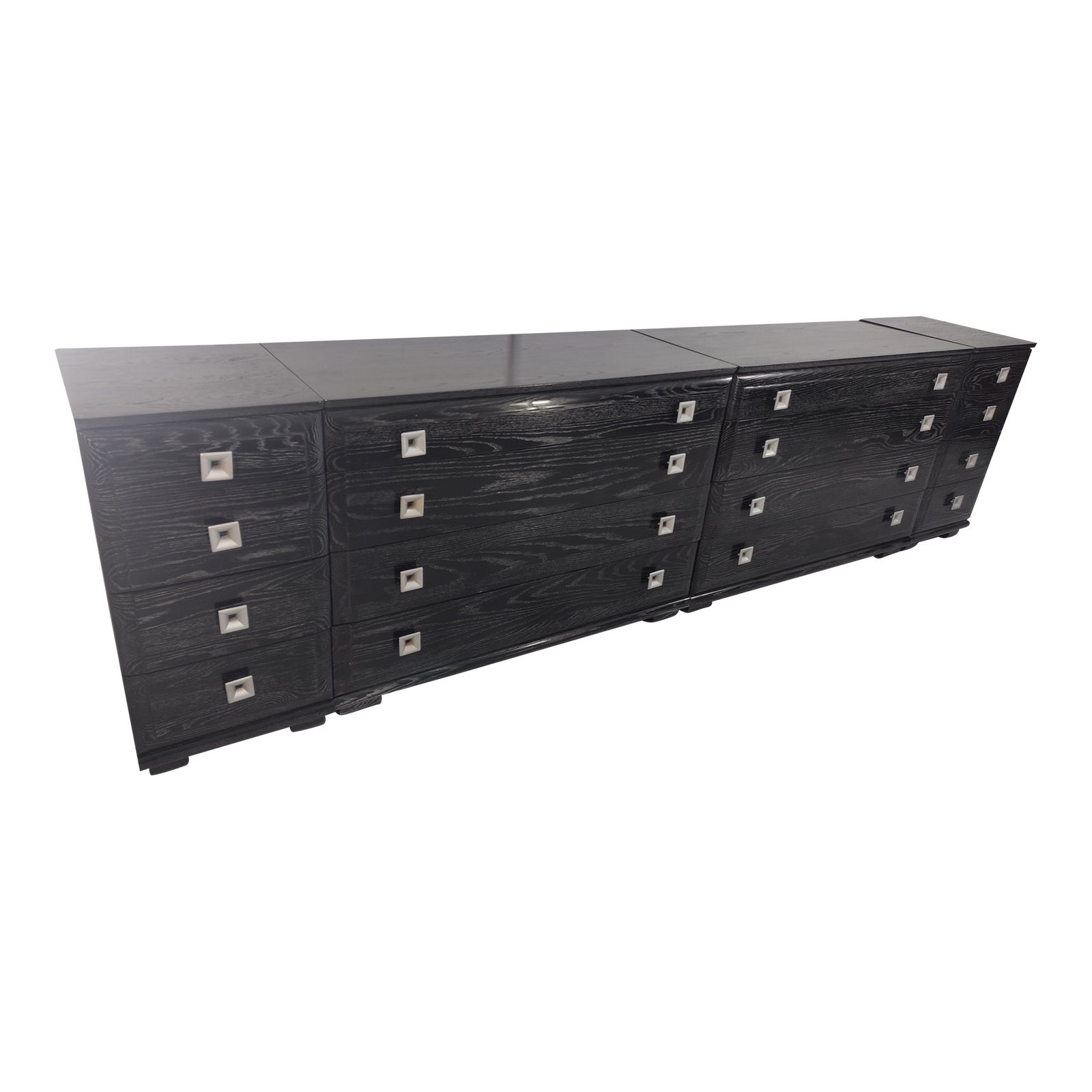 1950s Modular Dressers Set of 4 Chairish