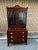 Antique 18th Century George III Mahogany Secretaire and Bookcase For Sale - Image 4 of 13