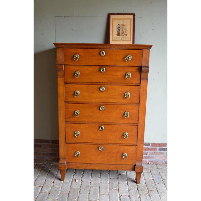 Antique Oak Empire Chiffonier For Sale - Image 9 of 10