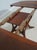 Vintage Round Mahogany Inlaid Dining Table W. 2 Leaves For Sale - Image 9 of 18
