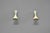 Stilnovo Italia wall lamp in painted aluminum and brass details, adjustable, with double light This piece has an...