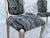Pucci Silver Gilt Dining Chairs With Pucci Style Fabric - Set of 4 For Sale - Image 4 of 7
