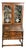 Antique Oak Jacobean Bureau Bookcase, 1925 For Sale