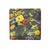 A gorgeous, Mackenzie Childs upholstered ottoman. Features a fully upholstered ottoman/parsons stool in the original...