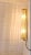 German Flat Wall Lamp with Gold-Plated Metal and Glass Rods Shade, 1980s For Sale - Image 11 of 11